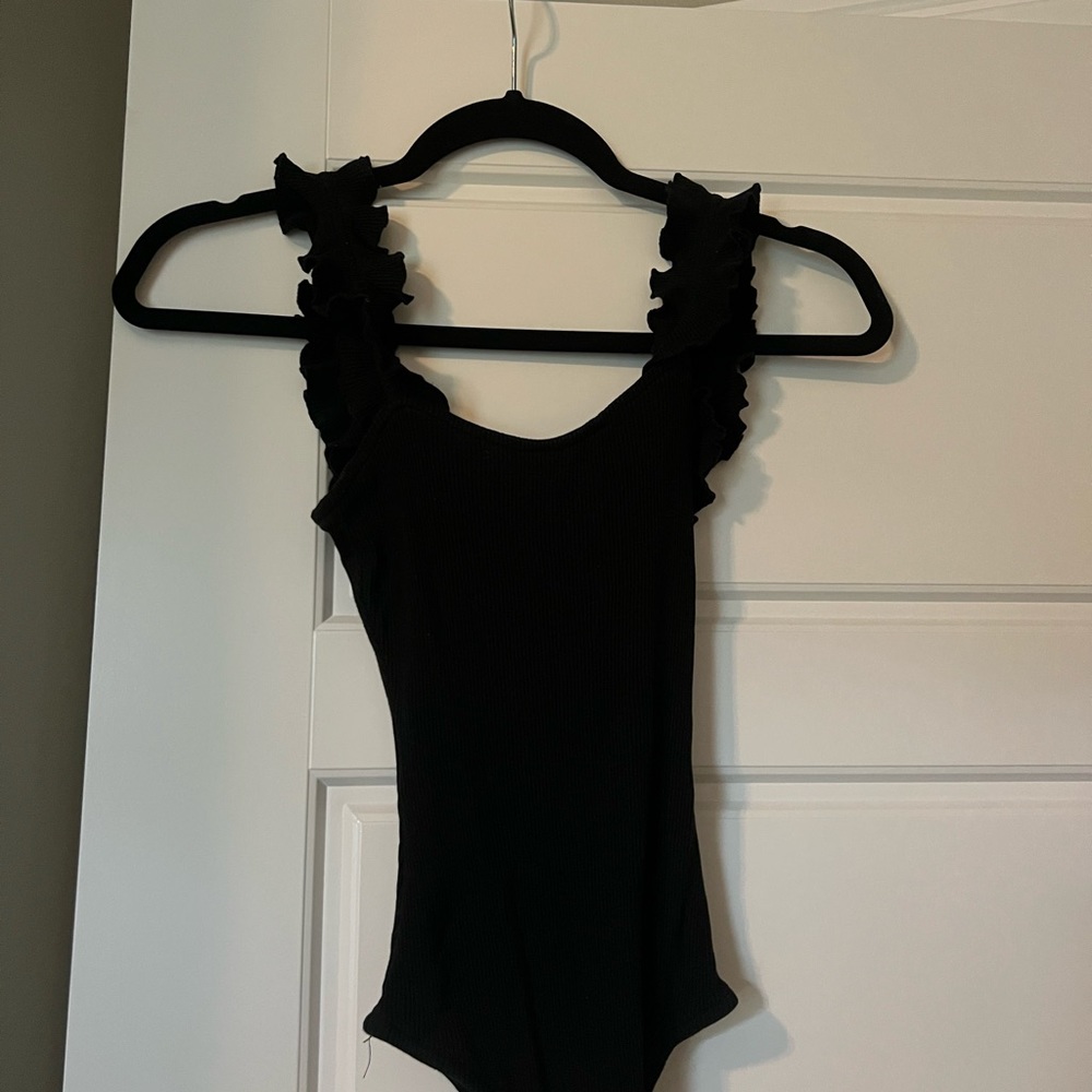 Impeccable Pig Black Bodysuit